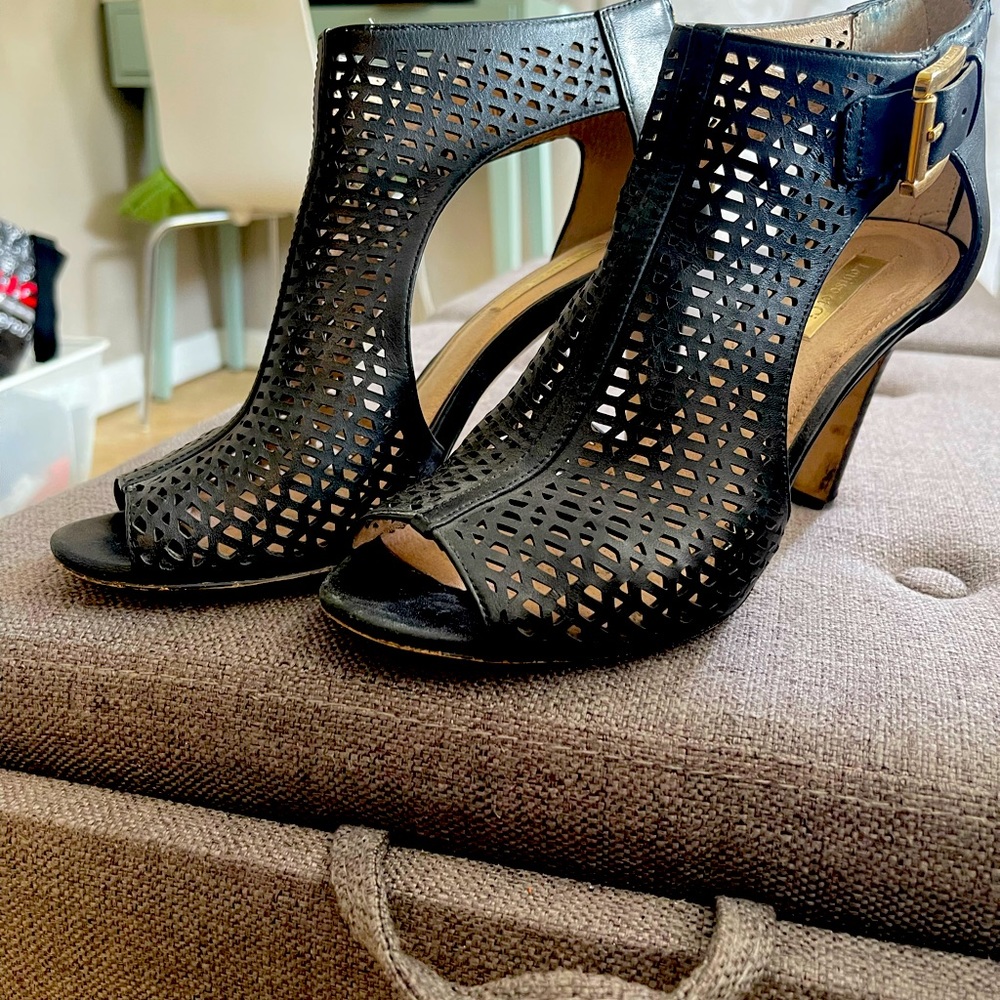 Black heels